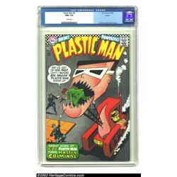 Plastic Man #4 Boston pedigree (DC, 1967) CGC NM+ 9.6 White pages