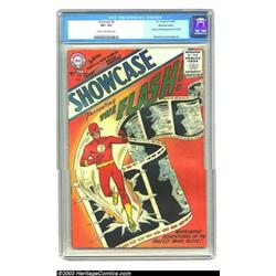 Showcase #4 The Flash (DC, 1956) CGC VF+ 8.5 Cream to off-white pages
