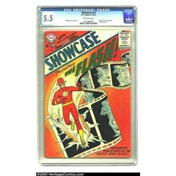 Showcase #4 (DC, 1956) CGC FN- 5.5 Off-white pages