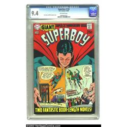 Superboy #156 (DC, 1969) CGC NM 9.4 Off-white pages