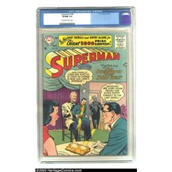 Superman #109 (DC, 1956) CGC VF/NM 9.0 Off-white to white pages