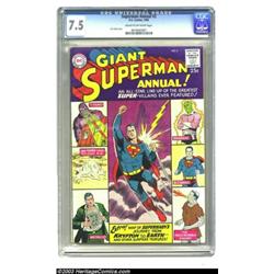 Superman Annual #2 (DC, 1961) CGC VF- 7.5 Cream to off-white pages
