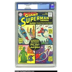 Superman Annual #4 (DC, 1961) CGC VF+ 8.5 Off-white to white pages