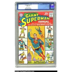 Superman Annual #6 (DC, 1962) CGC NM- 9.2 Off-white to white pages