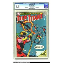 Teen Titans #4 (DC, 1966) CGC NM 9.4 Off-white to white pages