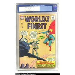 World's Finest Comics #153 (DC, 1965) CGC NM 9.4 Off-white pages
