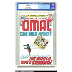Omac #1 (DC, 1974) CGC NM/MT 9.8 Off-white to white pages