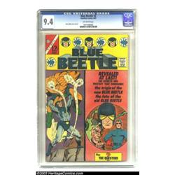 Blue Beetle #2 (Charlton, 1967) CGC NM 9.4 Off-white pages