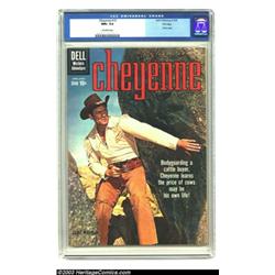 Cheyenne #15 File Copy (Dell, 1960) CGC NM+ 9.6 Off-white pages
