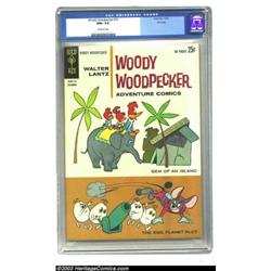 Woody Woodpecker #74 File Copy (Gold Key, 1962) CGC NM+ 9.6 Off-white pages