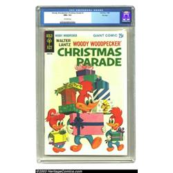 Woody Woodpecker Christmas Parade #1 File Copy (Gold Key, 1968) CGC NM+ 9.6 Off-white pages