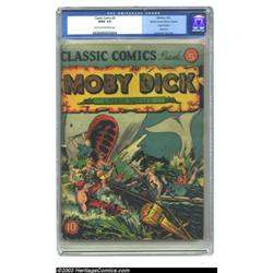 Classic Comics #5 Moby Dick - Kurtzman File Copy (Gilberton, 1942) CGC GD/VG 3