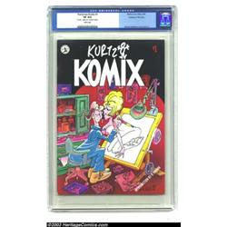 Kurtzman Komix #1 Kurtzman File Copy (Kitchen Sink, 1976) CGC VF 8.0 White pages