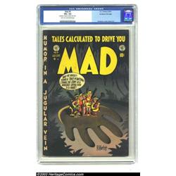 Mad #6 Kurtzman File Copy (EC, 1953) CGC VG+ 4.5 Light tan to off-white pages