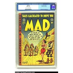 Mad #9 Kurtzman File Copy (EC, 1954) CGC GD/VG 3.0 Light tan to off-white pages