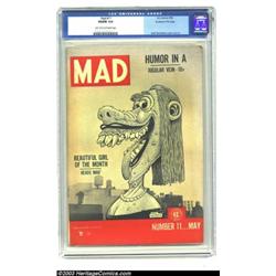 Mad #11 Kurtzman File Copy (EC, 1954) CGC VG/FN 5.0 Light tan to off-white pages