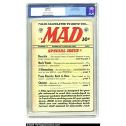 Mad #12 Kurtzman File Copy (EC, 1954) CGC VG+ 4.5 Light tan to off-white pages