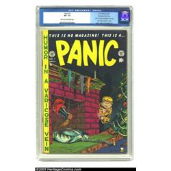 Panic #1 Kurtzman File Copy (EC, 1954) CGC VF- 7.5 Light tan to off-white pages