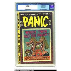 Panic #4 Kurtzman File Copy (EC, 1954) CGC VG+ 4.5 Light tan to off-white pages