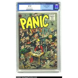 Panic #12 Kurtzman File Copy (EC, 1956) CGC VG- 3.5 Light tan to off-white pages