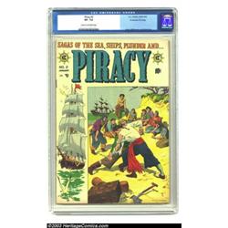 Piracy #2 Kurtzman File Copy (EC, 1955) CGC VF- 7.5 Cream to off-white pages