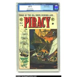 Piracy #3 Kurtzman File Copy (EC, 1955) CGC FN/VF 7.0 Light tan to off-white pages