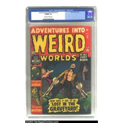 Adventures Into Weird Worlds #12 (Atlas, 1952) CGC VF/NM 9.0 Off-white to white pages