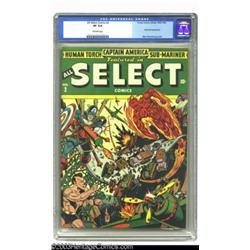 All Select Comics #2 (Timely, 1943) CGC VF 8.0 Off-white pages