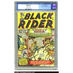 Black Rider #9 Mile High pedigree (Atlas, 1950) CGC VF/NM 9.0 Off-white to white pages