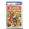 Image 1 : Blonde Phantom #13 (Timely, 1947) CGC NM- 9.2 Cream to off-white pages