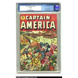 Captain America Comics #41 (Timely, 1944) CGC VF 8.0 Off-white pages
