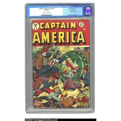 Captain America Comics #52 Crowley pedigree (Timely, 1946) CGC VF 8.0 Cream to off-white pages