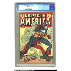 Captain America Comics #59 Crowley pedigree (Timely, 1946) CGC VF 8.0 Cream to off-white pages