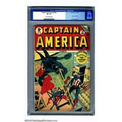 Captain America Comics #60 (Timely, 1947) CGC VF- 7.5 Tan to off-white pages