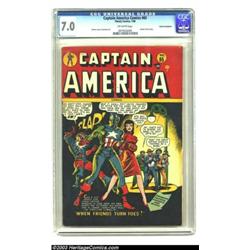 Captain America Comics #65 Cosmic Aeroplane pedigree (Timely, 1948) FN/VF 7.0 Off-white pages