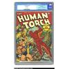 Image 1 : The Human Torch #8 Crowley pedigree (Timely, 1942) CGC VF 8.0 Off-white pages