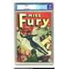 Image 1 : Miss Fury #3 (Timely, 1944) CGC VF- 7.5 Off-white to white pages