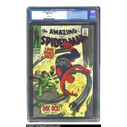 Amazing Spider-Man #53 (Marvel, 1967) CGC NM+ 9.6 White pages. John Romita Sr