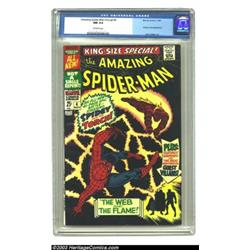 Amazing Spider-Man Anl 4 (Marvel, 1967) CGC NM 9.4 Off-white pages
