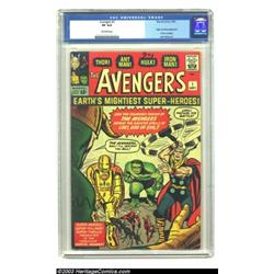 The Avengers #1 (Marvel, 1963) CGC VF 8.0 Off-white pages