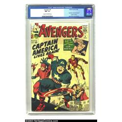 The Avengers #4 (Marvel, 1964) CGC NM- 9.2 Cream to off-white pages