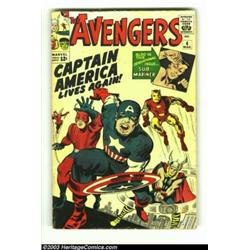 The Avengers #4 (Marvel, 1964) Condition: GD/VG