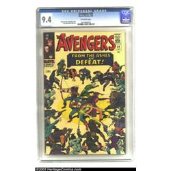 The Avengers #24 (Marvel, 1966) CGC NM 9.4 Off-white pages