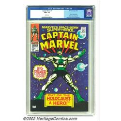Captain Marvel #1 (Marvel, 1968) CGC NM+ 9.6 White pages