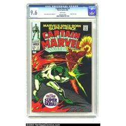Captain Marvel #2 (Marvel, 1968) CGC NM+ 9.6 White pages