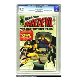 Daredevil #3 (Marvel, 1964) CGC NM- 9.2 Off-white to white pages