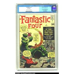 Fantastic Four #1 (Marvel, 1961) CGC VF 8.0 Cream to off-white pages