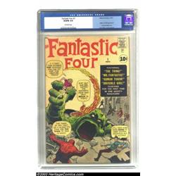 Fantastic Four #1 (Marvel, 1961) CGC VG/FN 5.0 Off-white pages