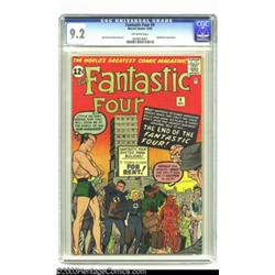 Fantastic Four #9 (Marvel, 1962) CGC NM- 9.2 Off-white pages