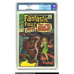Fantastic Four #66 (Marvel, 1967) CGC NM 9.4 White pages